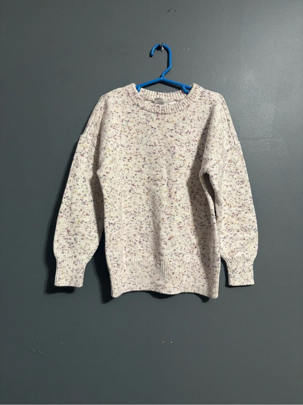 GAP kids speckled fall holiday sweater girls small